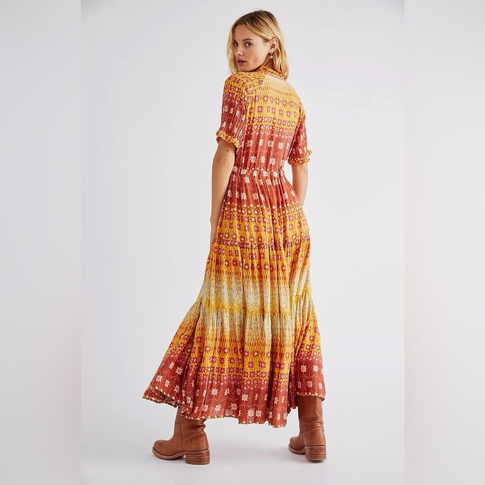 Free People Rare Feeling Maxi Dress (Size Small runs Small) - Picture 3 of 5